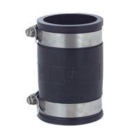 Fernco Schedule 40 1-1/2 in. Hub each X 1-1/2 in. D Hub PVC Flexible Coupling 1 pk