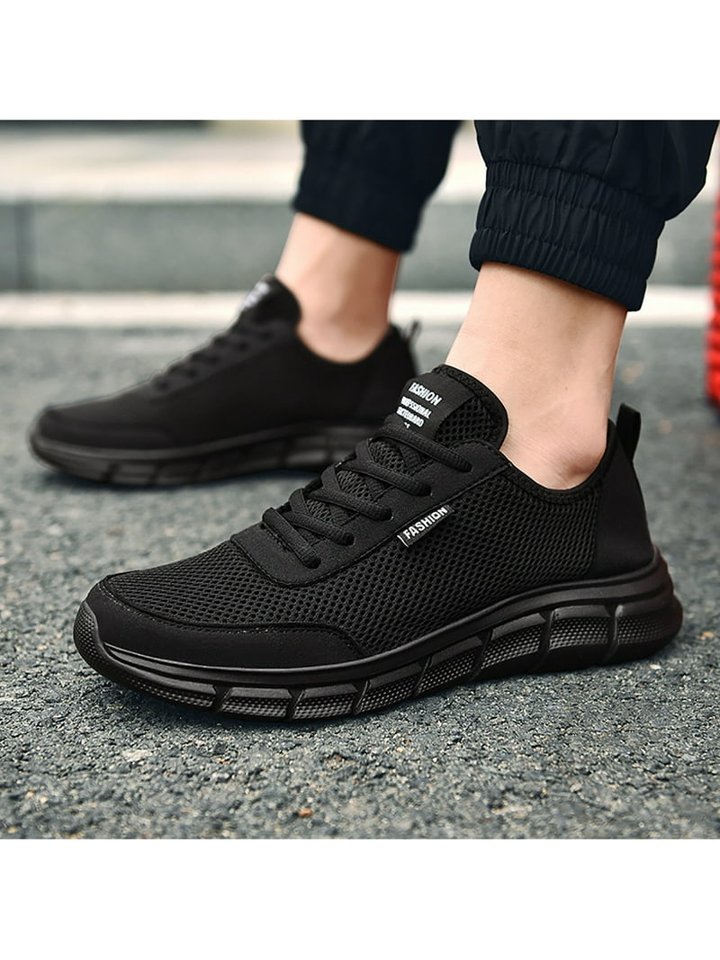 Ferndule Mens Extra Wide Sneakers Lightweight Breathable