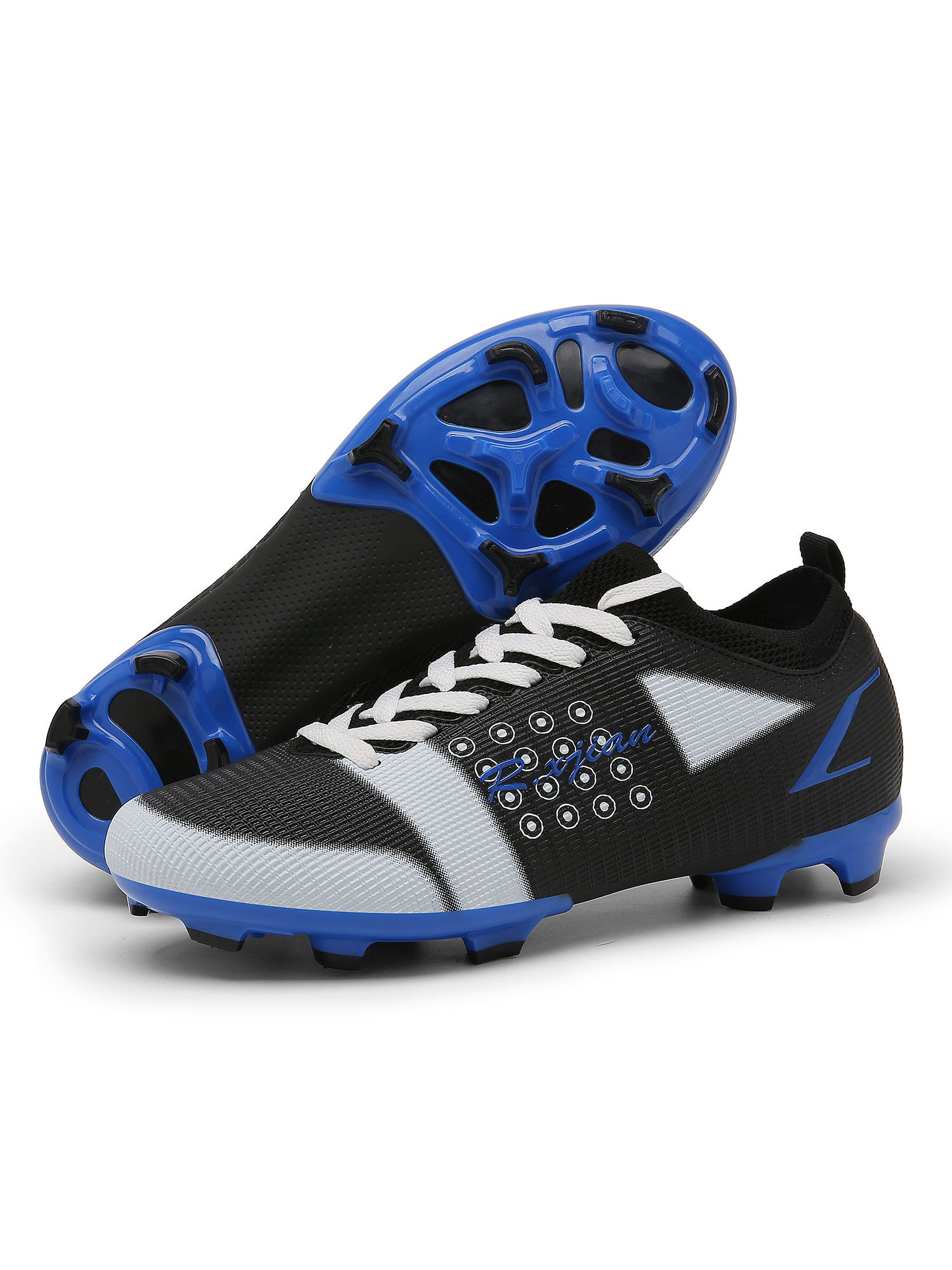 Ferndule Womens Football Shoes Firm Ground Soccer Cleats Breathable