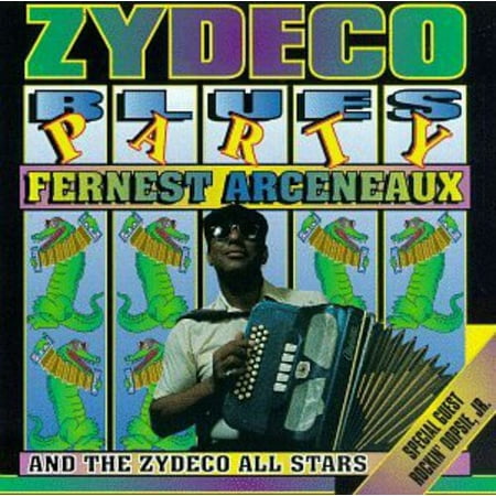 Fernest Arceneaux - Zydeco Blues Party - Folk Music - CD