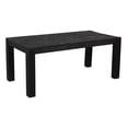 thumbnail image 1 of Fernious 72" Rectangular Dining Table in Dark Gray Finish on Mango Solid Wood, 1 of 4