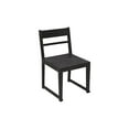 thumbnail image 1 of Fernious Dining Chair on Mango Solid Wood in Dark Gray Finish - 2 Piece Set, 1 of 6