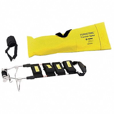 Ferno Traction Splint,Pediatric,Black,Aluminum  443