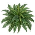 thumbnail image 1 of Ferns Artificial Plants Large Fake Ferns 29.5" Dia.Boston Fern Fake Plants Potted Hanging Shrubs for Home Garden Porch Farmhouse Decor, 1 of 6