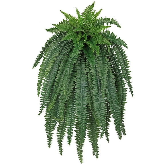 Ferns Artificial Plants Large Fake Ferns 52 Fronds leaves 47" Long Big Boston Fern Fake Plants Hanging Shrubs for Home Garden Porch Farmhouse Decor