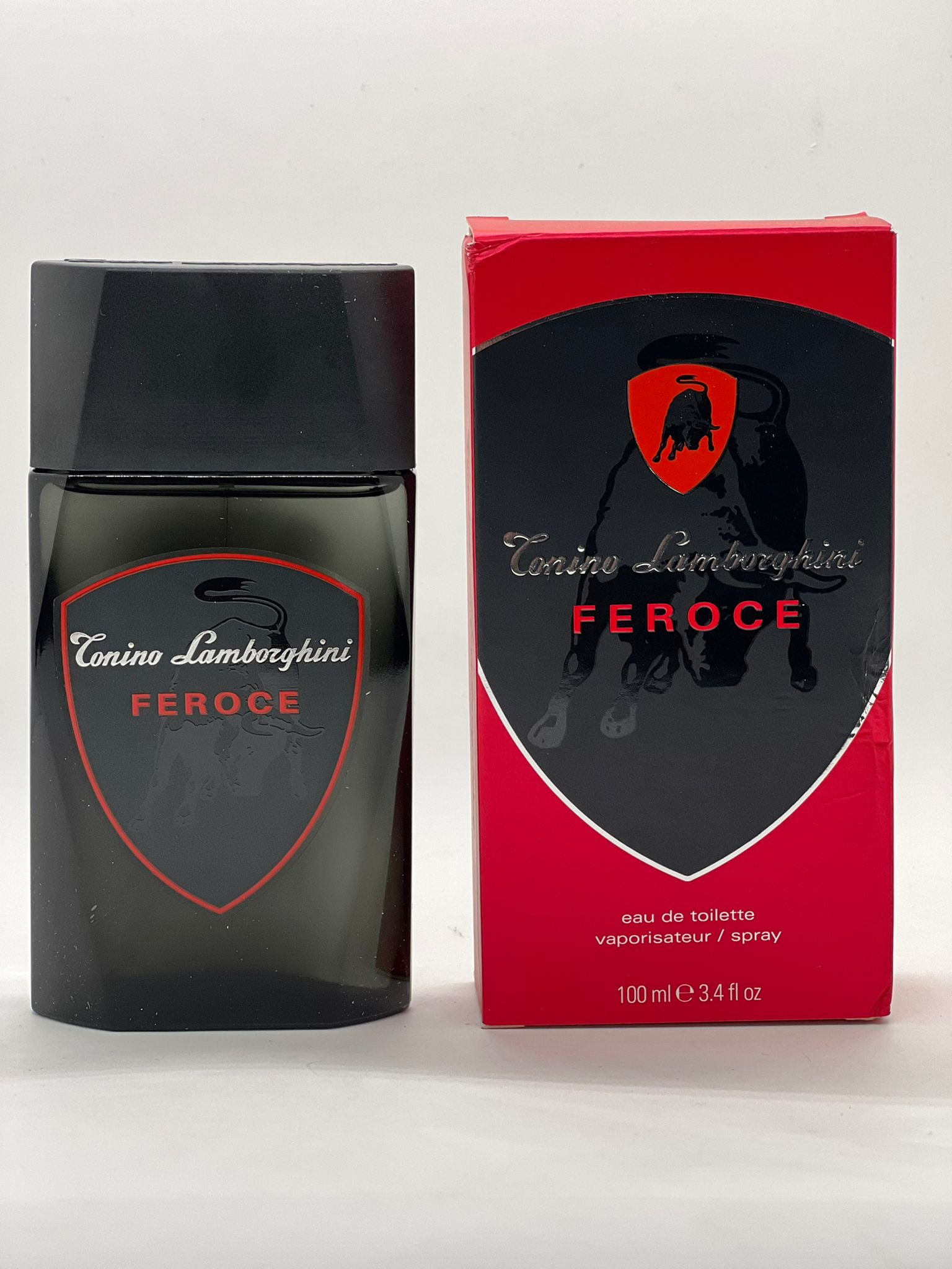Feroce By Tonino Lamborghini EDT Spray 100 ml oz New Rare - Main Image