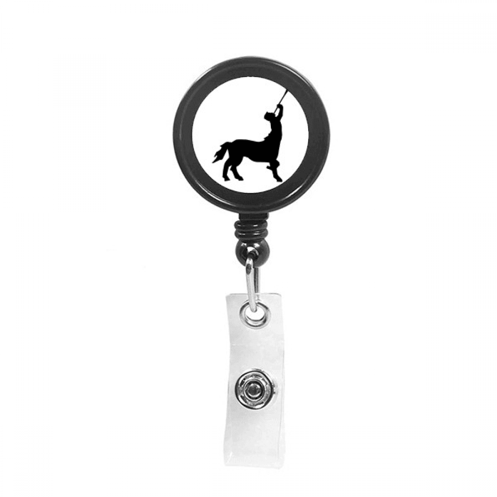 Ferocious Ability Gods Animals Abroad Retractable Keychain Badge Holder ID Badge