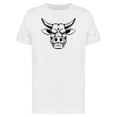 thumbnail image 1 of Ferocious Bull Outline T-Shirt Men -Image by Shutterstock, Male Medium, 1 of 2
