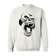 thumbnail image 1 of Ferocious Gorilla. Sweatshirt Men -Image by Shutterstock, Male 3X-Large, 1 of 4