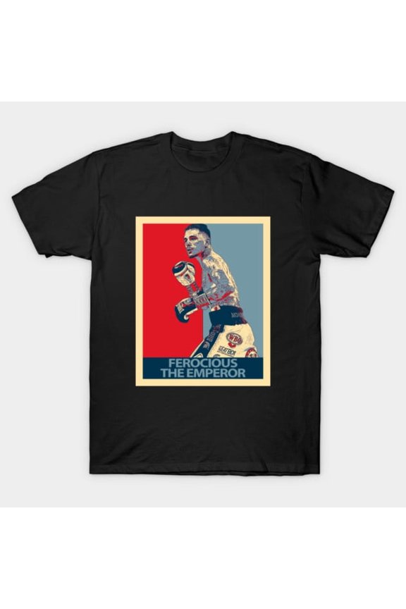 Ferocious The Emperor Funny Boxing Pun Artwork Print, H10909 Unisex T-Shirt, Up to 5XL Available