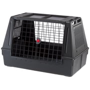 Ferplast Atlas Scenic Pet Kennel, Medium Dog, for SUV & Hatchback, Black