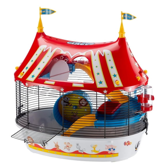 Ferplast Circus Fun Hamster Cage, Includes All Accessories