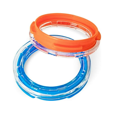 Ferplast Hamster Tube & Accessories, Two-Piece Spare Tube Plastic Connection Ring Piece, 2.4 Inch Diameter