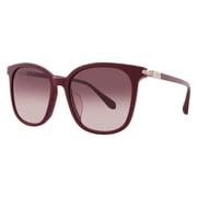 Ferragamo Burgundy Gradient Square Ladies Sunglasses SF1113SLB 606 56