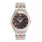 Ferragamo Mens Vega New Diamond Watch