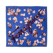 Ferragamo Silk Scarf, Blue