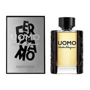 Uomo 3.4 Oz Eau De Toilette Spray by Salvatore Ferragamo Box for Men