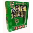 Ferrara (1) Box Brach,S Cherry Flavored Candy Canes 12Pc Individually