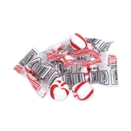 Bobs Sweet Stripes Soft Candy, Peppermint, 28 oz Tub, Delivered in 1-4 Business Days