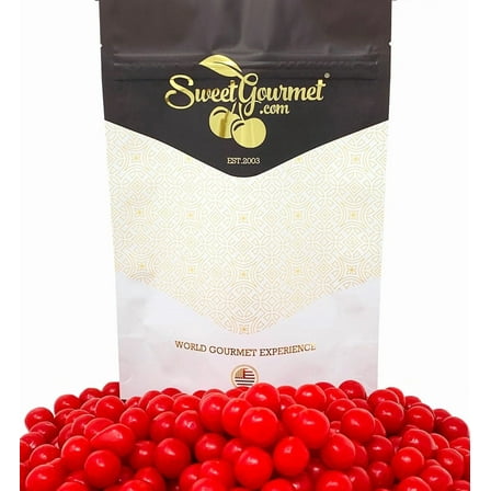 Sweetgourmet Jersey Sour Cherries Candy, sour cherry balls - 1Lb