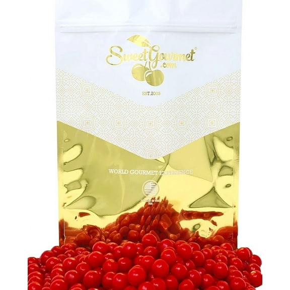 SweetGourmet Jersey Sour Cherries Candy, sour cherry balls - 3Lbs