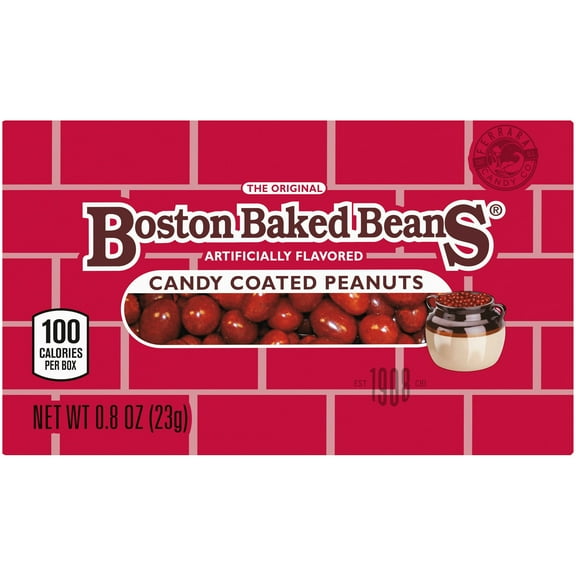 Ferrara Pan Candy Covered Peanuts 0.8 Oz. Boston Baked Beans 123094 Pack of 24