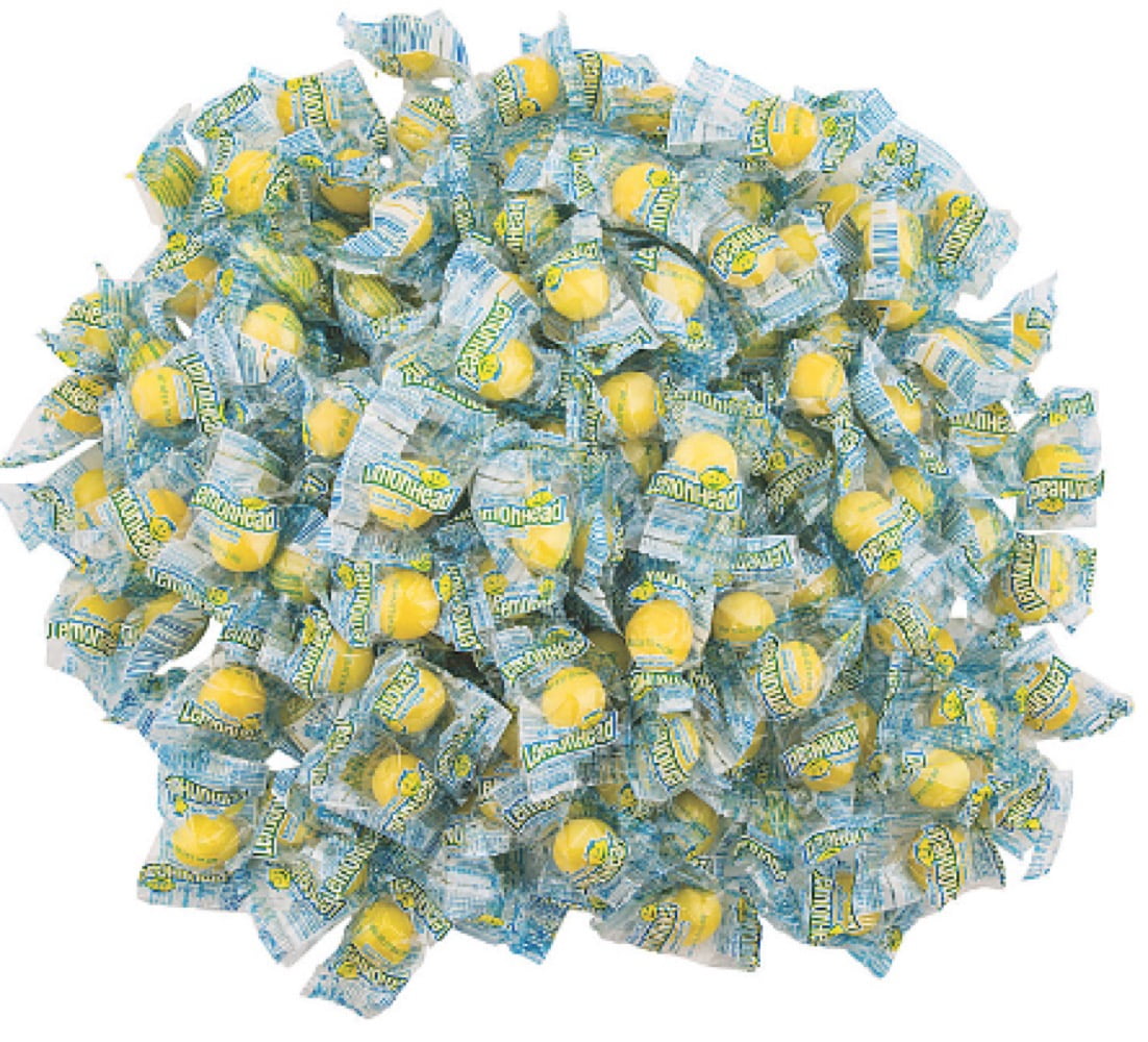 Ferrara Pan Lemonheads Yellow Lemon Flavored Hard Candy Individually