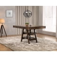 thumbnail image 1 of Ferrara Walnut 2-Drawer Counter Height Table, 1 of 6