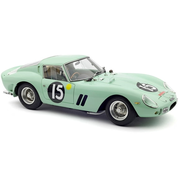 Ferrari 250 GTO #15 "U.D.T. Laystall Racing Team" Winner "Goodwood Tourist Trophy" 1962 1/18 Diecast Model Car by CMC