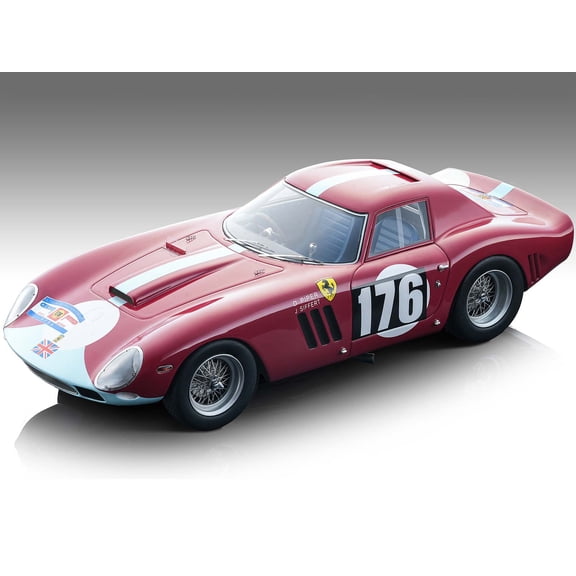 Ferrari 250 GTO #176 "Tour de France" (1964) "Mythos Series" Limited Edition to 75 pieces Worldwide 1/18 Model Car by Tecnomodel