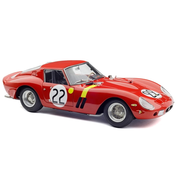 Ferrari 250 GTO #22 "Elde" - "Beurlys" 3rd Place "24 Hours of Le Mans" (1962) Ltd Ed to 2200 pcs 1/18 Diecast Model Car by CMC