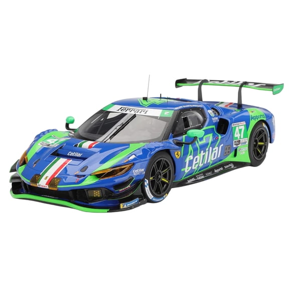 Ferrari 296 GT3 #47 "Cetilar Racing" IMSA "24 Hours of Daytona" (2025) "Competition Series" 1/18 Model Car by BBR