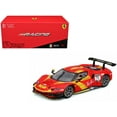 thumbnail image 1 of Ferrari 296 GT3 #71 Red "Francorchamps Motors" (2022) "Racing" Series with Display Case 1/43 Diecast Model Car by Bburago, 1 of 3