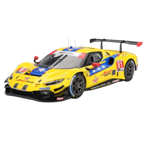 Ferrari 296 GT3 #81 "DragonSpeed" IMSA "24 Hours of Daytona" (2025) "Competition Series" 1/18 Model Car by BBR