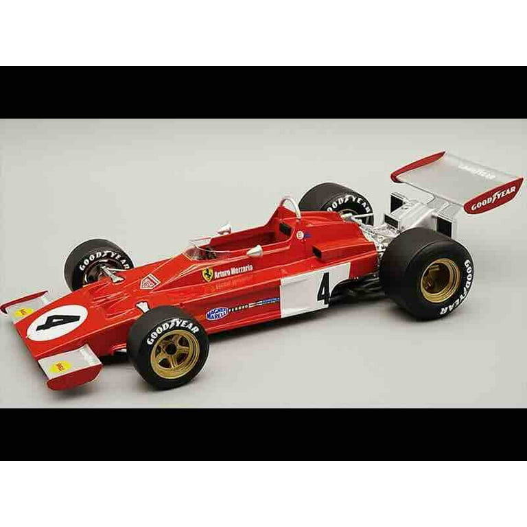 ミニカー makeup Ferrari 312 B & McLaren MP4/4 Ferrari 312 B3-73 #4 Arturo Merzario F1 