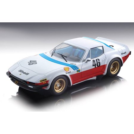 Ferrari 365 GTB/4 Michelotti Shell #46 1975 24hrs Le Mans Team NART Limited Edition 150 pcs 1/18 Model Car by Tecnomodel