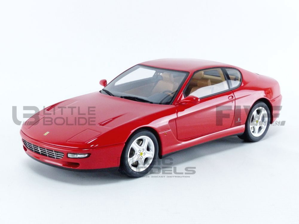 Burago 1/24 Ferrari 456 GT – Miniature Diecast Rouge, Collection, échelle 1:24