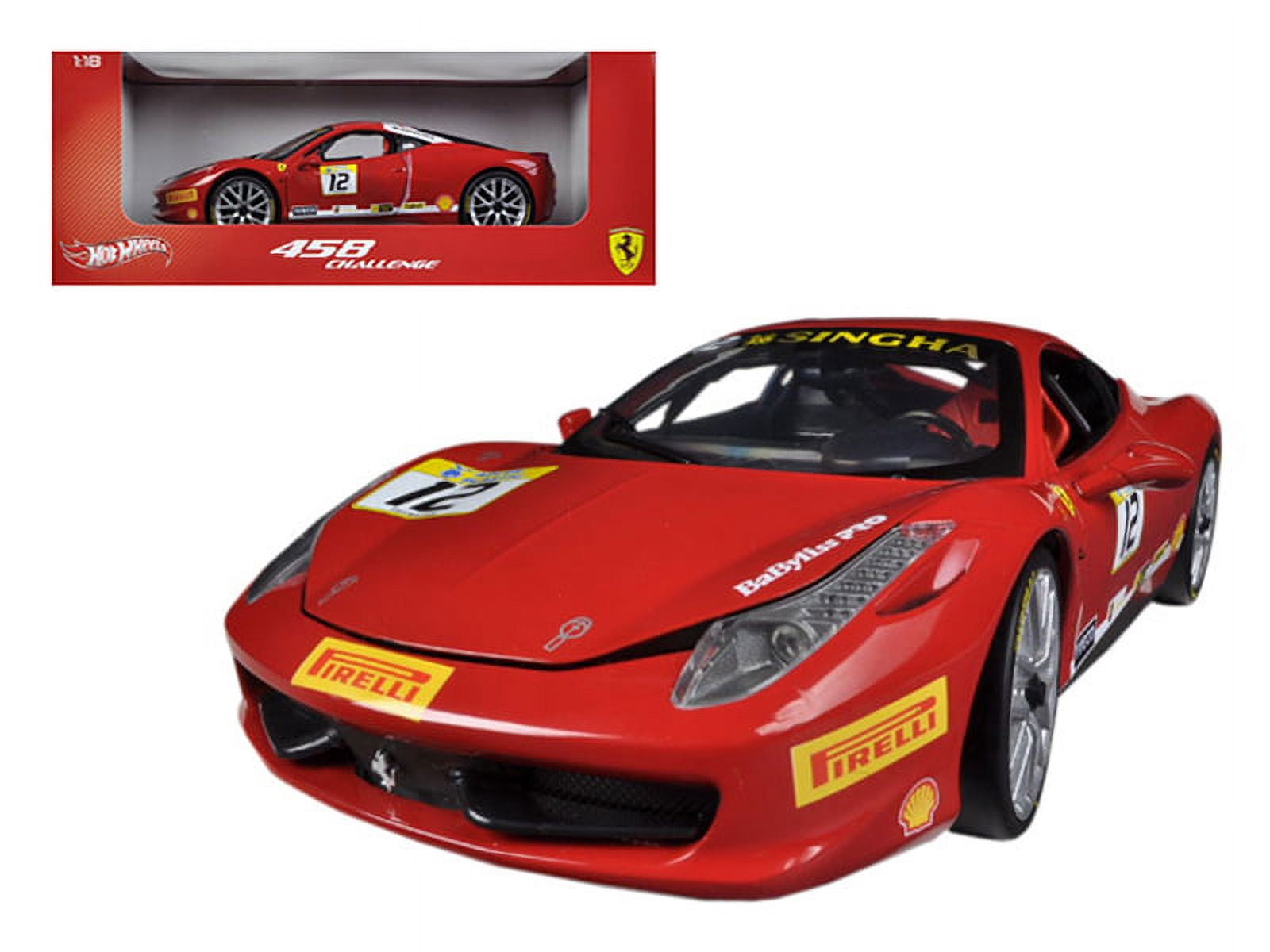 Hot Wheels Ferrari 458 Challenge – Version Modifiée – 1/43 – N°182