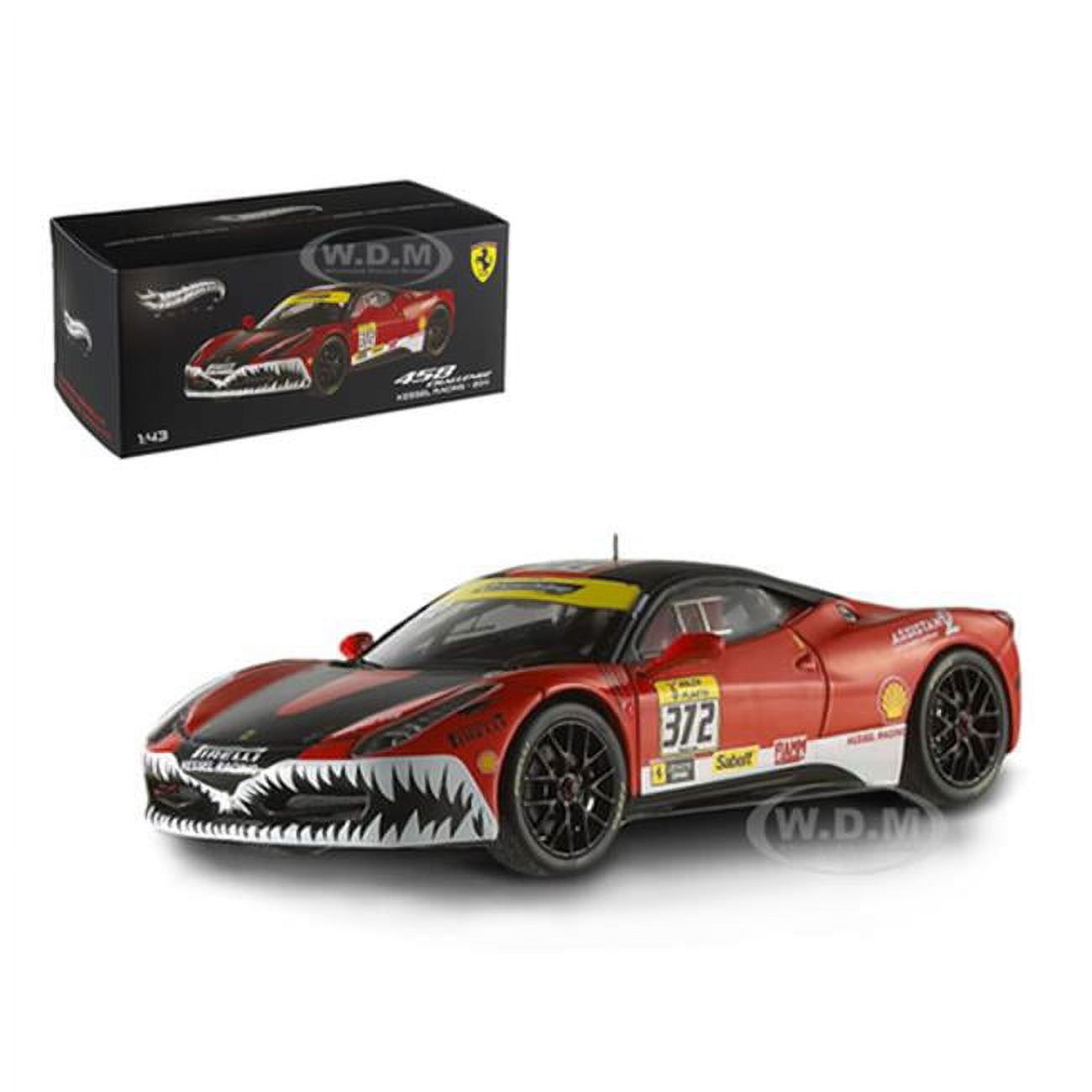 Hot Wheels Elite Ferrari 458 Italia 8C Red 1/43 X5502 | eBay