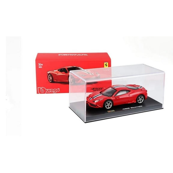 Ferrari 458 Speciale, Red - Bburago 18-36901RD - 1/43 scale Diecast Model Toy Car