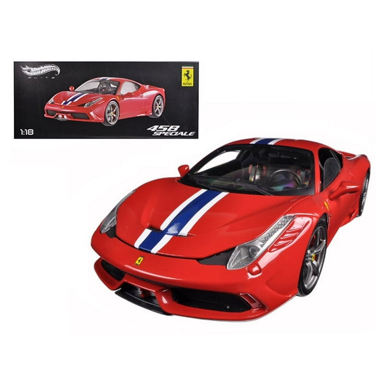 自動車 Hot Wheels 1/18 Scale Diecast Ferrari Ferrari 348 TB Red 1/18 Diecast Car Model by Hotwheels