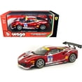 thumbnail image 1 of Ferrari 488 Challenge #11 Candy Red with White Stripes "Ferrari Racing" 1/24 Diecast Model Car by Bburago, 1 of 3