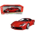 thumbnail image 1 of Ferrari 488 GTB Red 1/18 Diecast Model Car by Bburago, 1 of 4