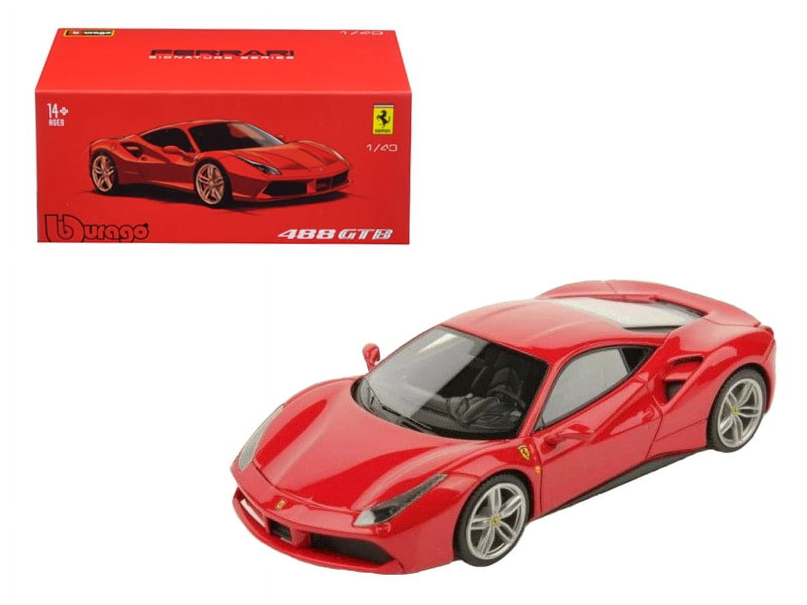Ferrari 488 GTB 1/43 ミニカー Ferrari-488-GTB-Red-Signature-