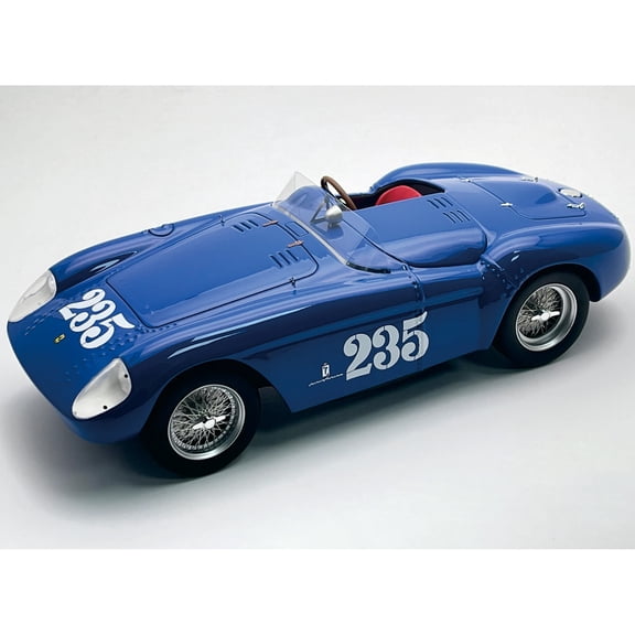 Ferrari 500 Mondial #235 "Santa Barbara Road Races" (1954) "Mythos Series" w/Display Case Ltd Ed 1/18 Model Car by Tecnomodel.