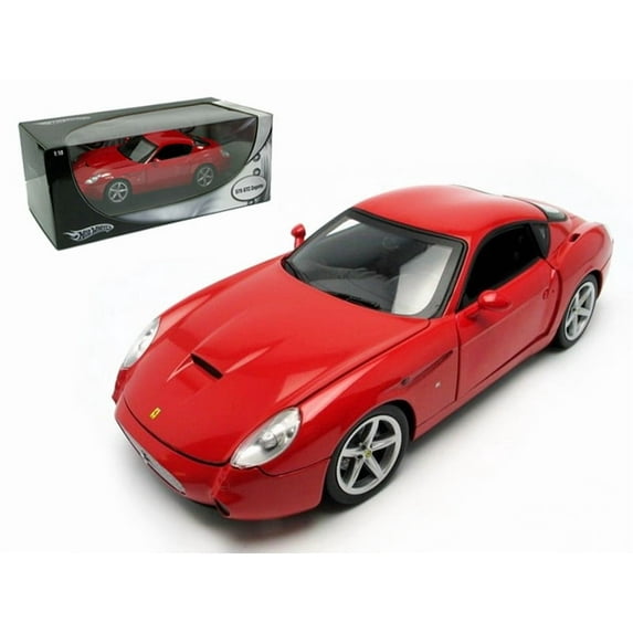 Ferrari 575 GTZ Zagato Red 1/18 Diecast Model Car by Hotwheels