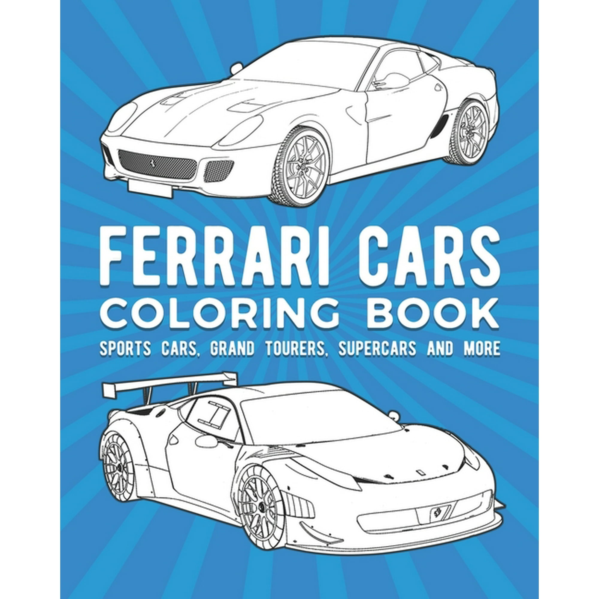 Ferrari Coloring Pages