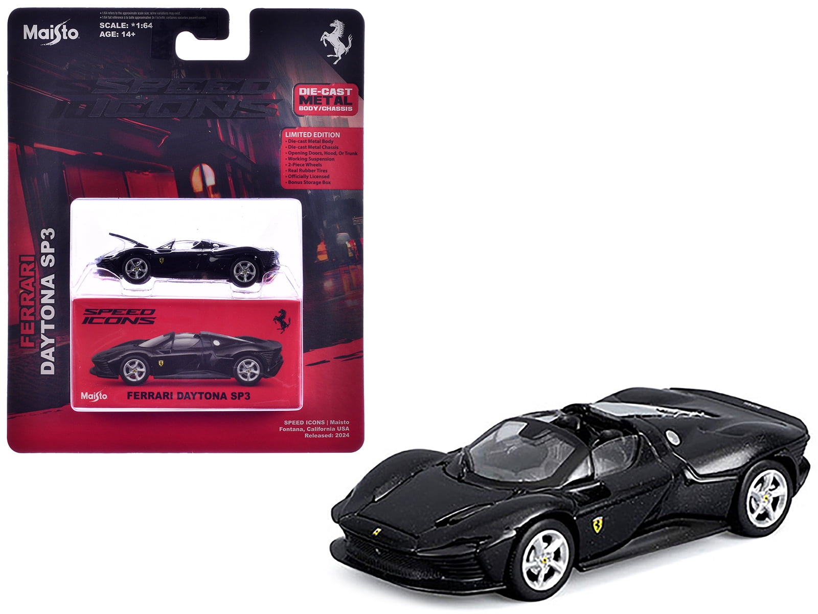 Ferrari Daytona SP3 Black 