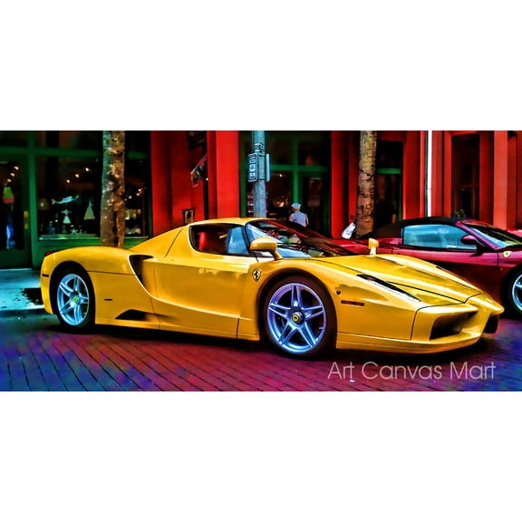 Ferrari Enzo II- CANVAS OR PRINT WALL ART