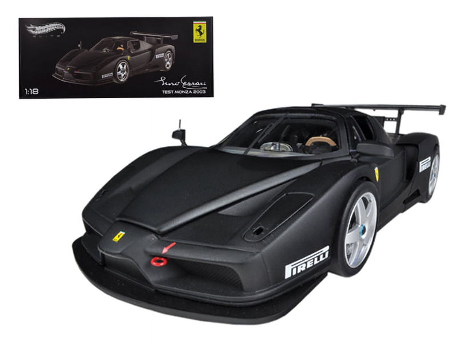 matel Elite　Ferrari Enzo 1/18 Ferrari Enzo Monza Test Car 2003 Matt Black Elite Edition 1/18